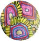 Preview: Friedensreich Hundertwasser Strauß - Blumenstrauß. Hommage á van Gogh - Detail