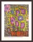 Preview: Friedensreich Hundertwasser Strauß - Blumenstrauß. Hommage á van Gogh