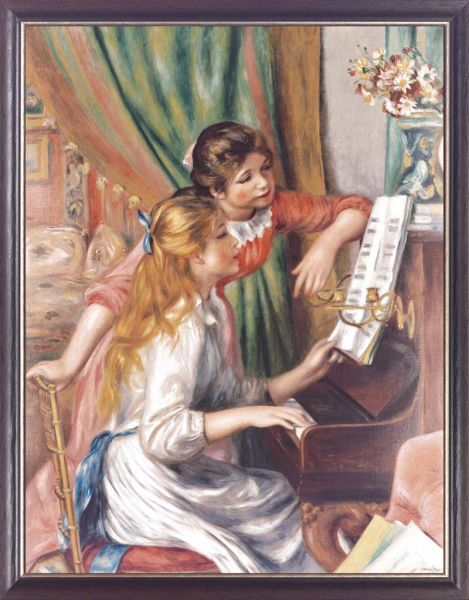 Auguste Renoir "Junge Mädchen am Klavier"