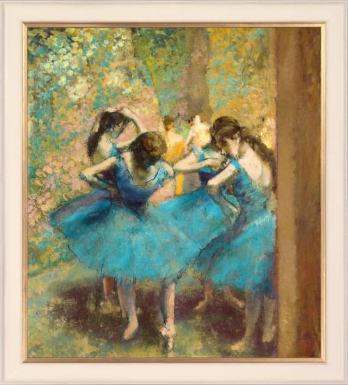 Edgar Degas Tänzerinnen in Blau