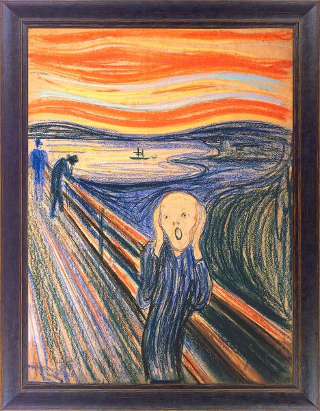Edvard Munch "Der Schrei"
