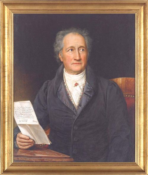 Joseph Karl Stieler "Bildnis Johann Wolfgang von Goethe"