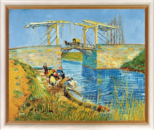 Vincent van Gogh "Zugbrücke in Arles (Le Pont de Langlois)"