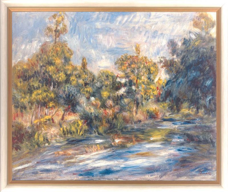 Auguste Renoir "Landschaft mit Fluss"