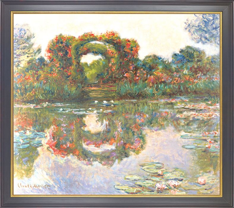 Claude Monet "Blühende Rundbögen"