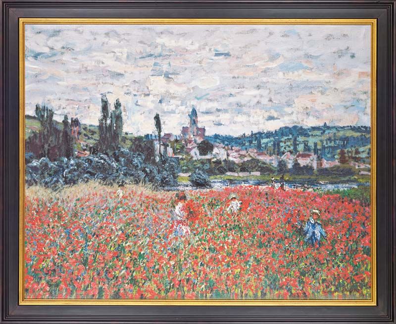 Claude Monet "Mohnblumen bei Vétheuil"