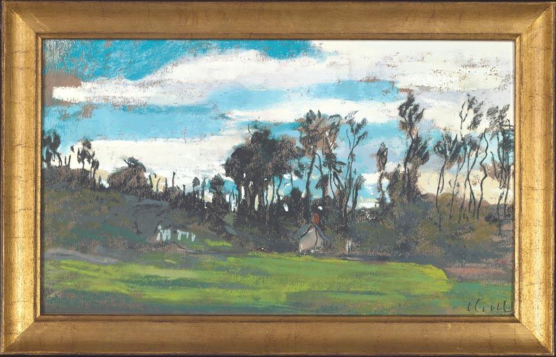 Claude Monet "Wiese am Waldrand"