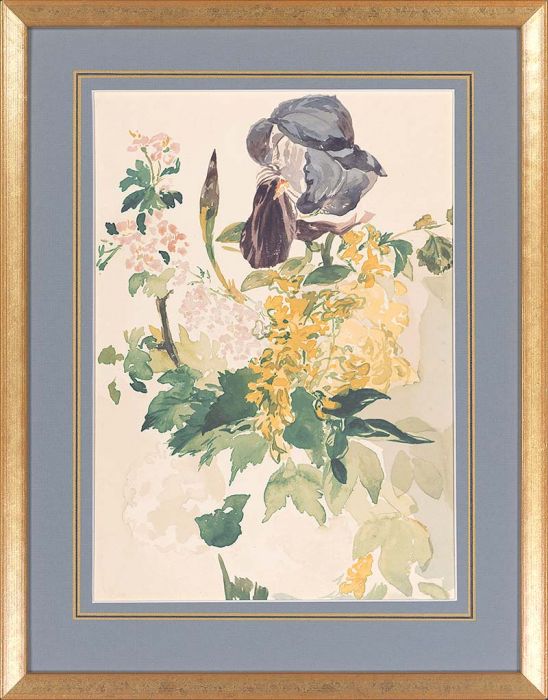 Edouard Manet "Blumenstück mit Goldregen"
