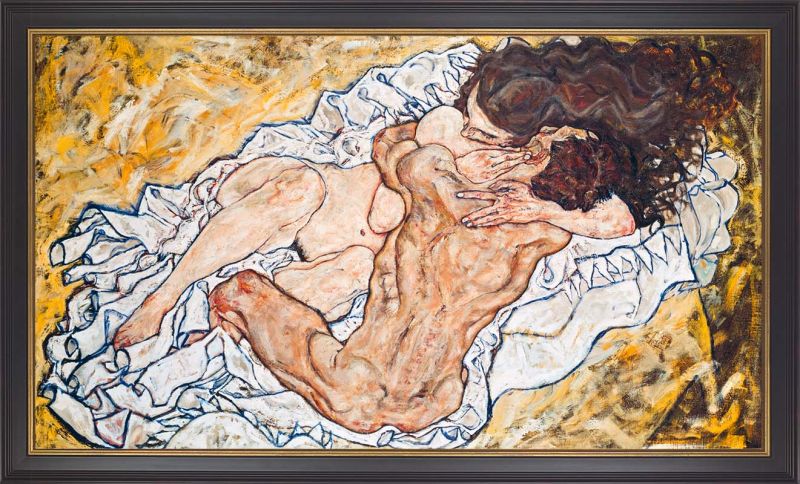 Egon Schiele "Die Umarmung"