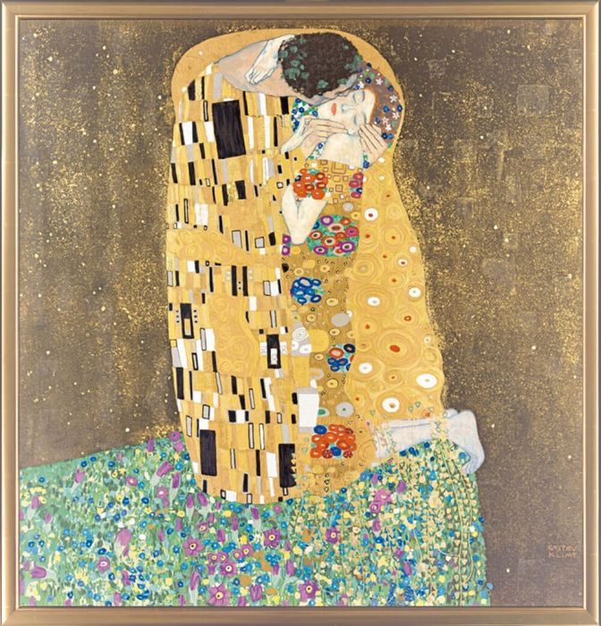 Gustav Klimt "Der Kuss"