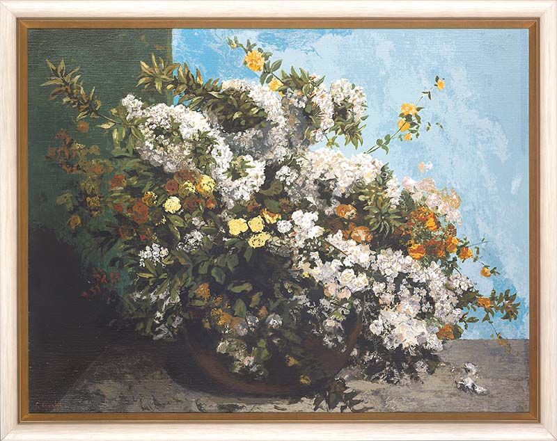 Gustave Courbet "Blumenstilleben"
