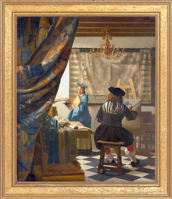Jan Vermeer van Delft Die Malkunst