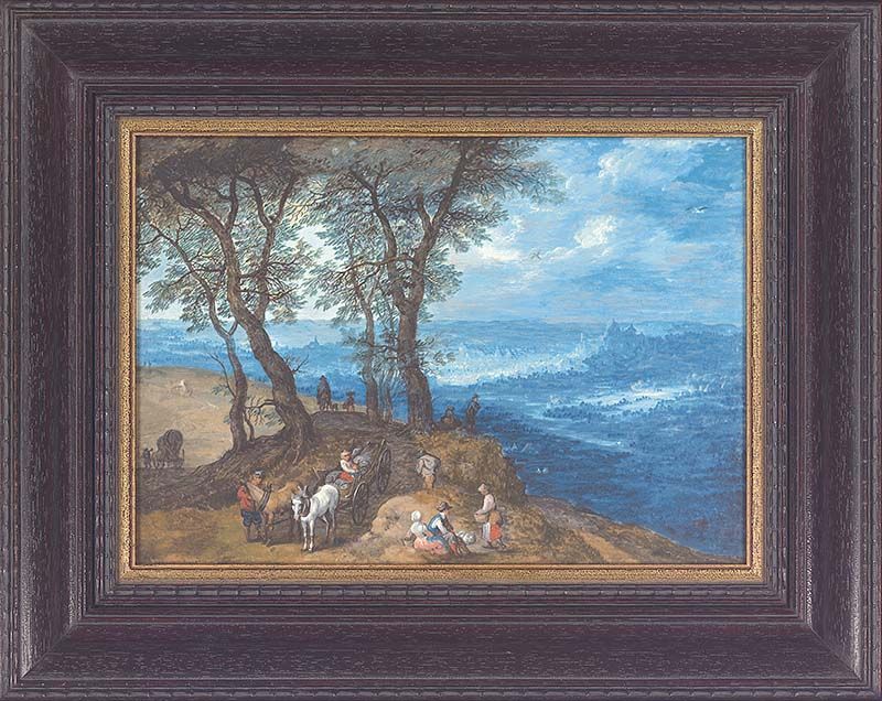 Jan Brueghel der Ältere "Rückkehr vom Markt"