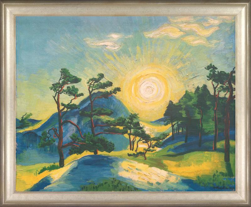 Max Pechstein Aufgehende Sonne