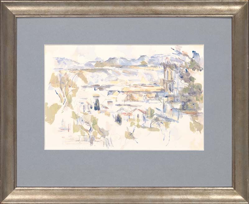 Paul Cézanne "Landschaft in der Provence"