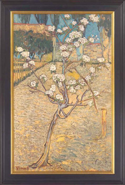 Vincent van Gogh "Blühender Birnbaum"