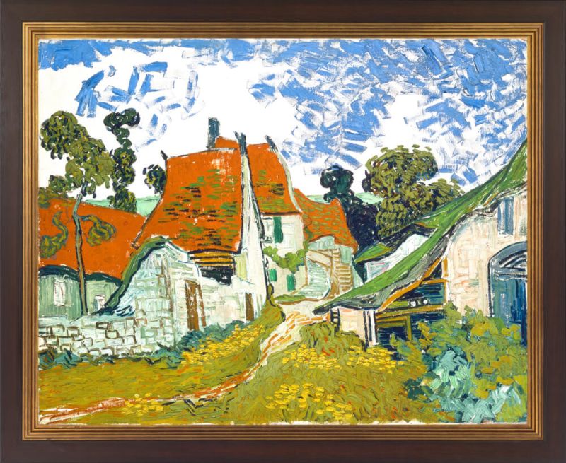 Vincent van Gogh Dorfstraße in Auvers-sur-Oise